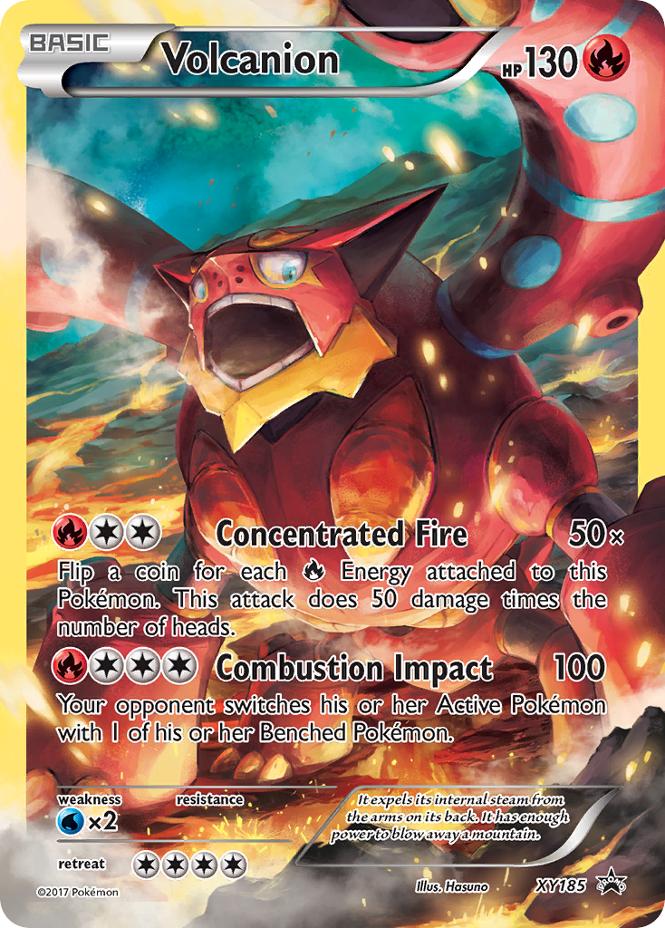 Volcanion (XY185) [XY: Black Star Promos] | Golgari Games