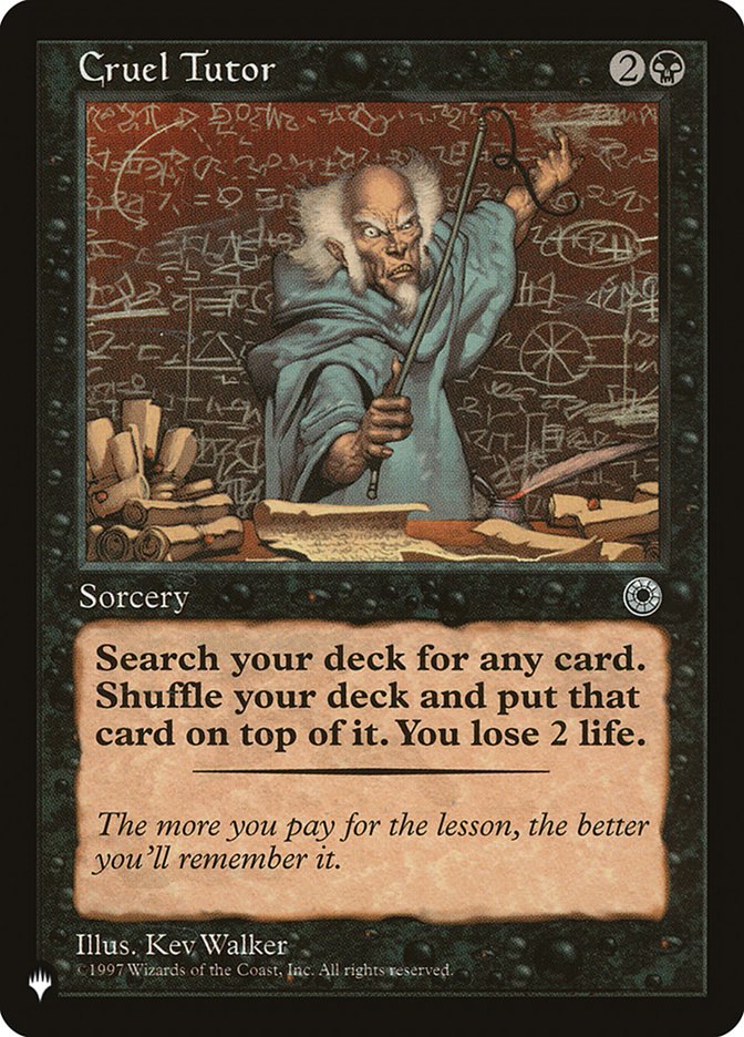Cruel Tutor [The List] | Local Legends