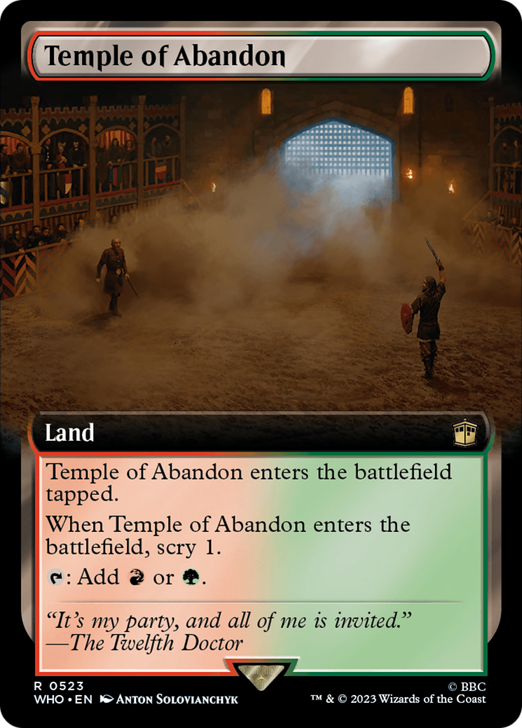 Temple of Abandon (Extended Art) [Doctor Who] | Local Legends