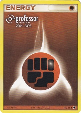 Fighting Energy (105/109) (2004 2005) [Professor Program Promos] | Golgari Games