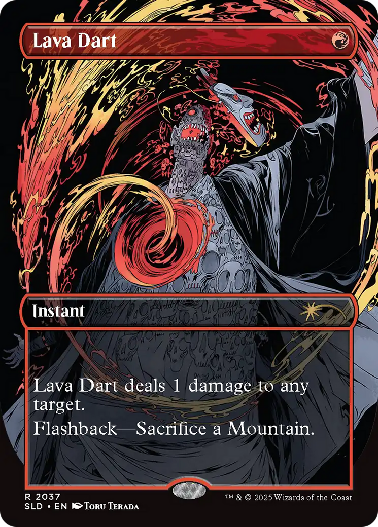 Lava Dart (Rainbow Foil) [Secret Lair Drop Series] | Local Legends