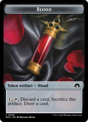 Eldrazi Spawn // Blood Double-Sided Token [Modern Horizons 3 Tokens] | Golgari Games