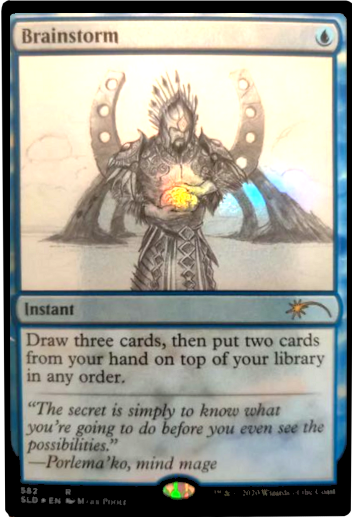 Brainstorm (Sketch) [Secret Lair Drop Promos] | Local Legends