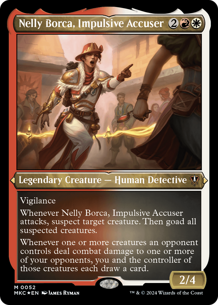 Nelly Borca, Impulsive Accuser (Display Commander) [Murders at Karlov Manor Commander] | Local Legends