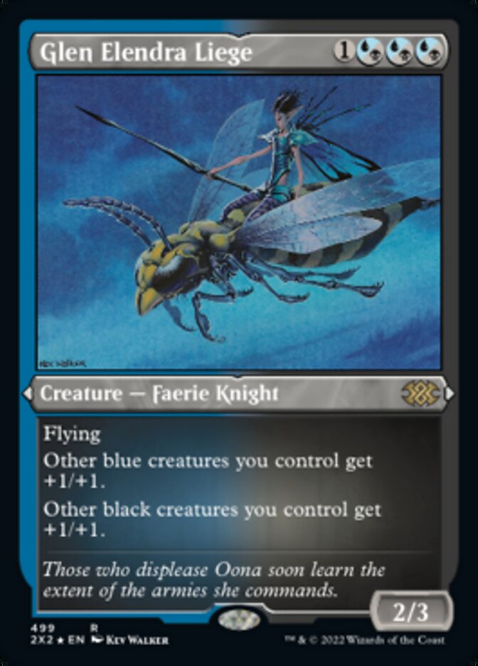 Glen Elendra Liege (Foil Etched) [Double Masters 2022] | Local Legends