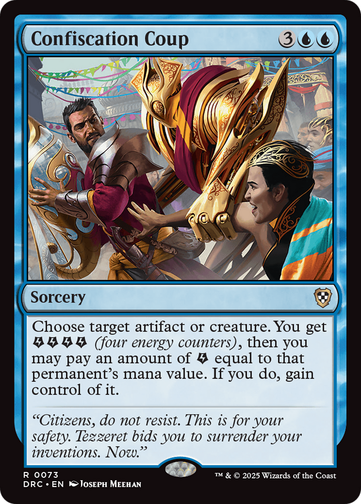 Confiscation Coup [Aetherdrift Commander] | Local Legends