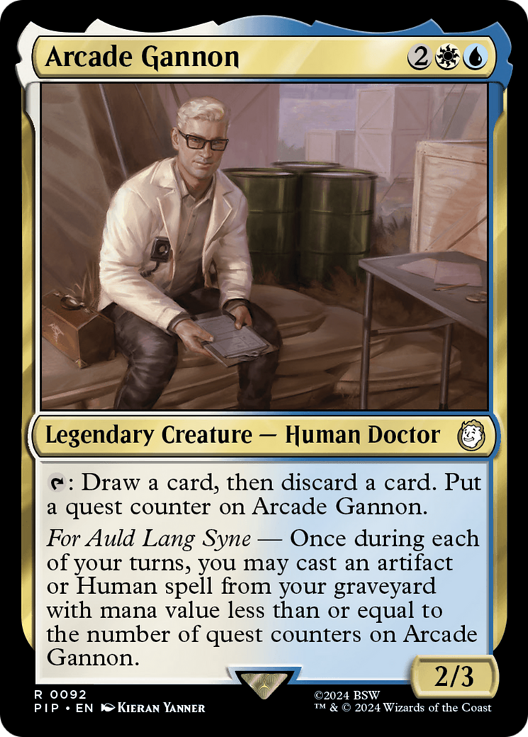 Arcade Gannon [Fallout] | Local Legends