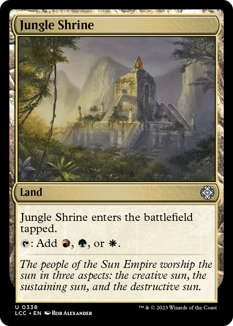 Jungle Shrine [The Lost Caverns of Ixalan Commander] | Local Legends