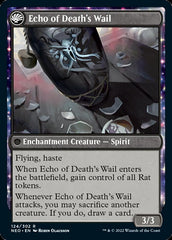 Tribute to Horobi // Echo of Death's Wail [Kamigawa: Neon Dynasty] | Golgari Games