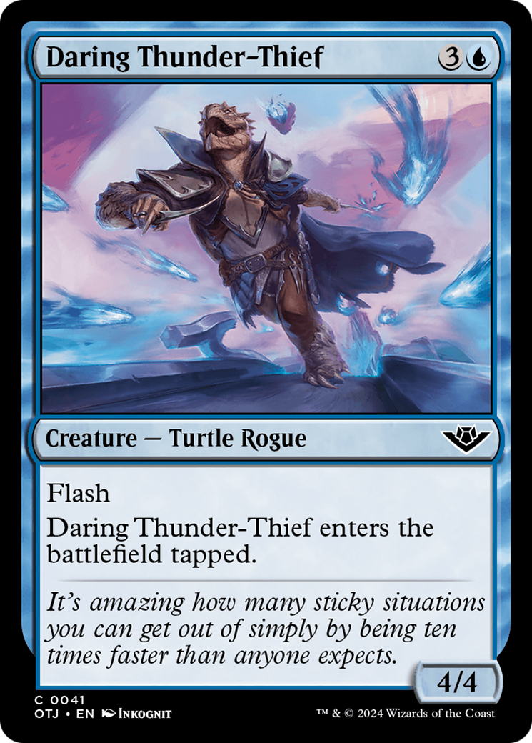 Daring Thunder-Thief [Outlaws of Thunder Junction] | Local Legends