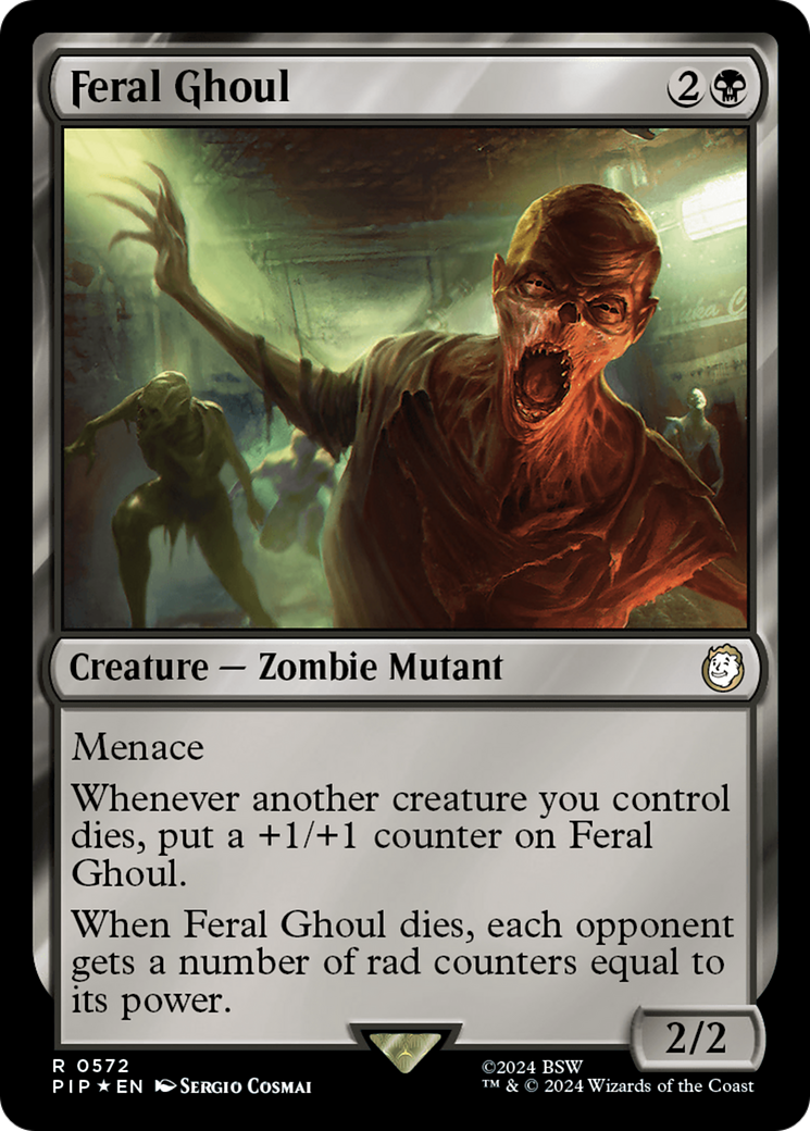 Feral Ghoul (Surge Foil) [Fallout] | Local Legends