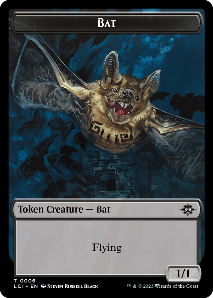 Bat Token [The Lost Caverns of Ixalan Tokens] | Golgari Games