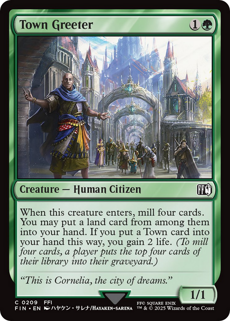 Town Greeter [FINAL FANTASY] | Local Legends