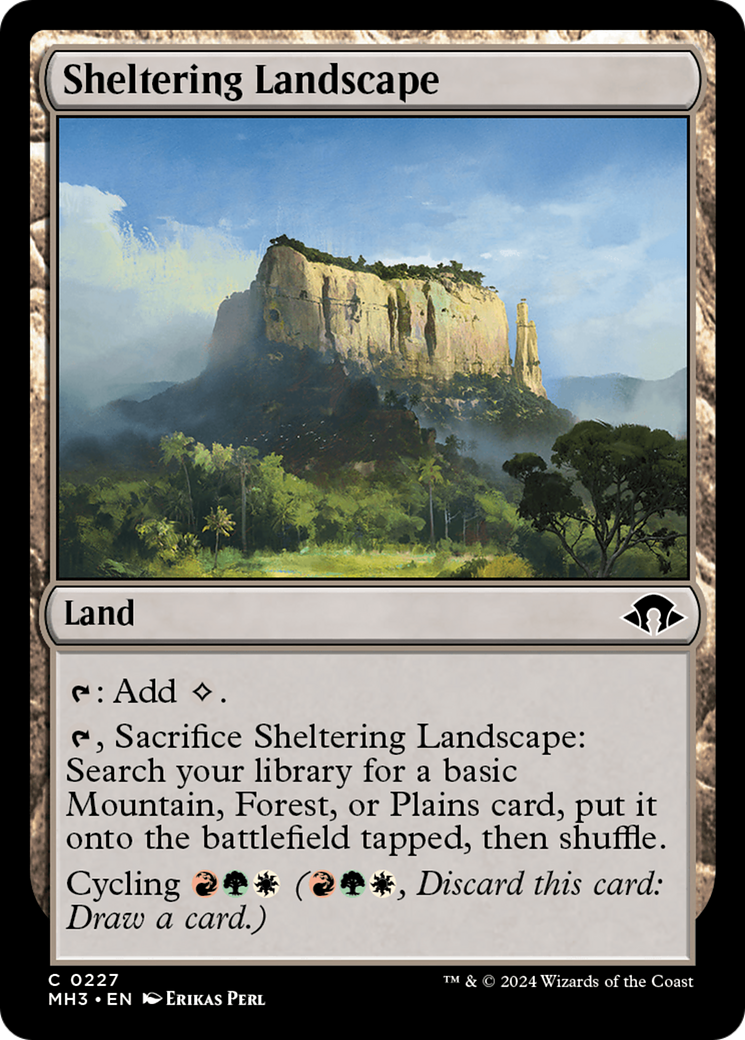 Sheltering Landscape [Modern Horizons 3] | Local Legends