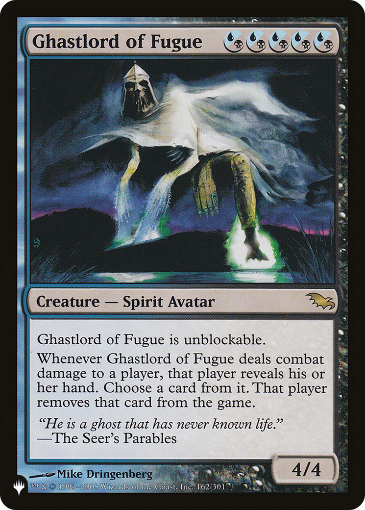 Ghastlord of Fugue [The List] | Local Legends