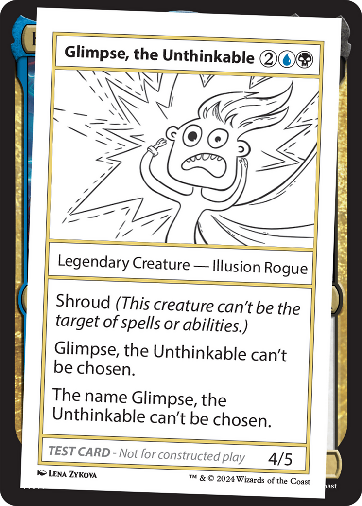 Glimpse, the Unthinkable [Mystery Booster 2 Playtest Cards] | Local Legends
