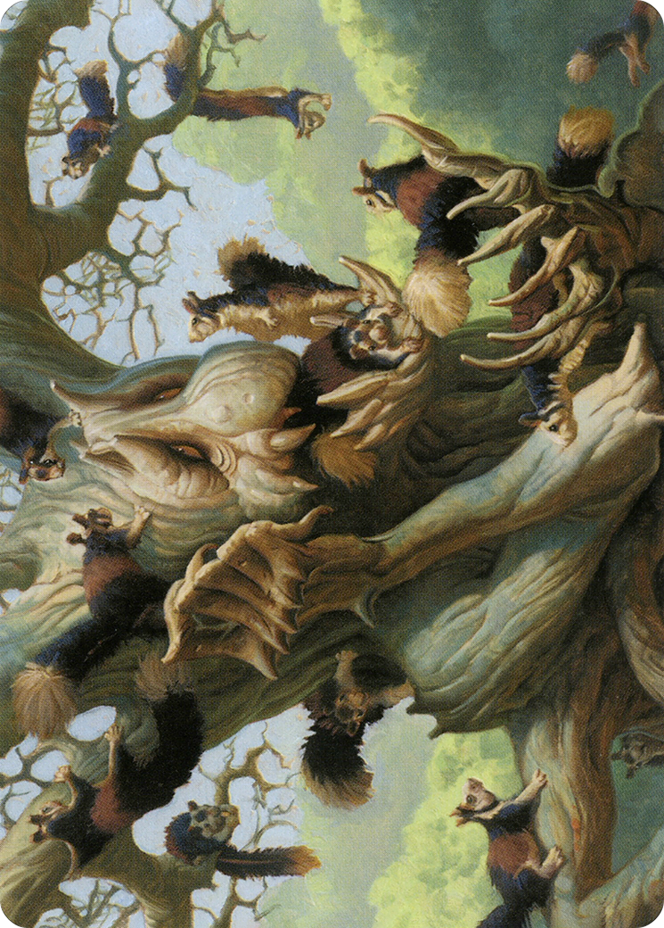 Scurry Oak Art Card [Modern Horizons 2 Art Series] | Local Legends