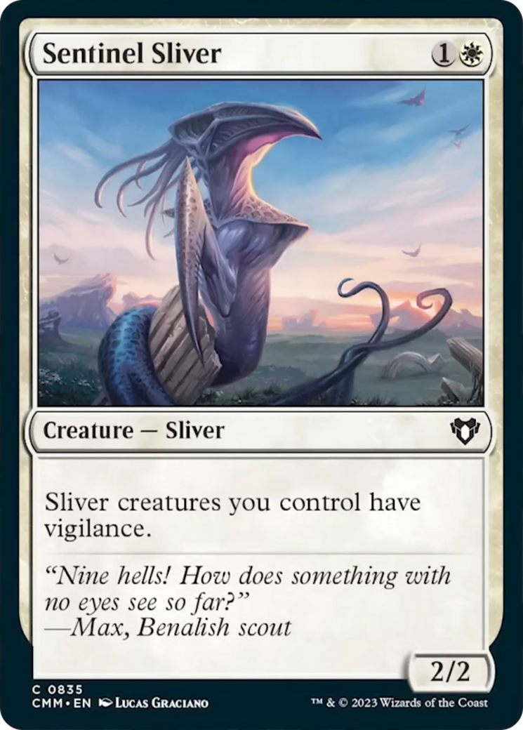 Sentinel Sliver [Commander Masters] | Local Legends