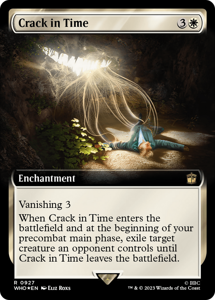 Crack in Time (Extended Art) (Surge Foil) [Doctor Who] | Local Legends