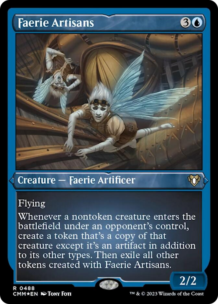 Faerie Artisans (Foil Etched) [Commander Masters] | Local Legends