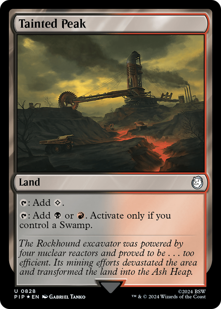 Tainted Peak (Surge Foil) [Fallout] | Local Legends