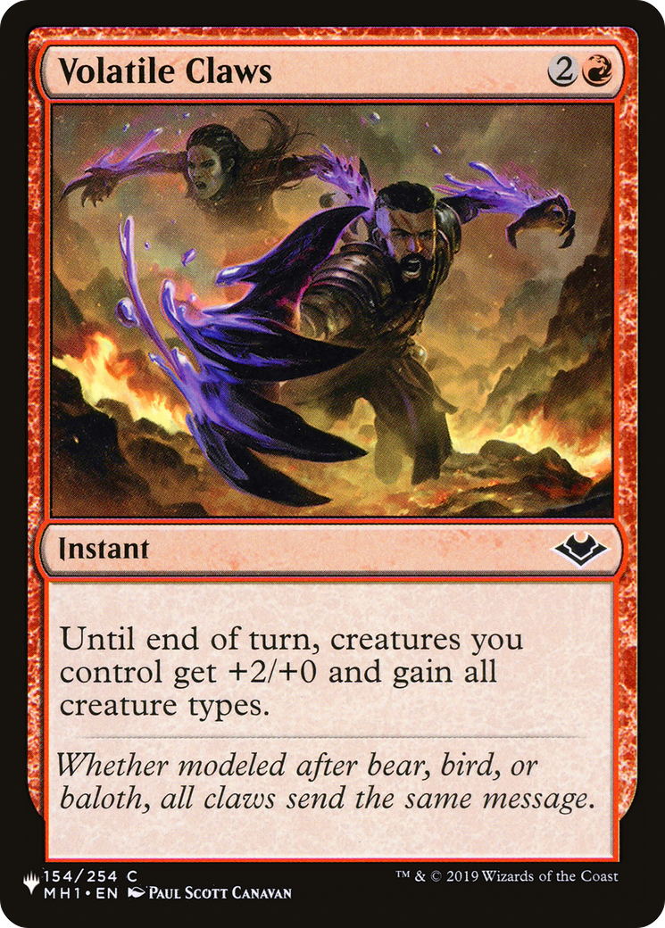 Volatile Claws [The List] | Local Legends