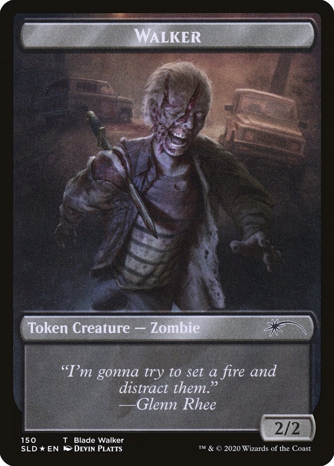 Walker (150 //151) Double-Sided Token [Secret Lair Drop Series] | Golgari Games