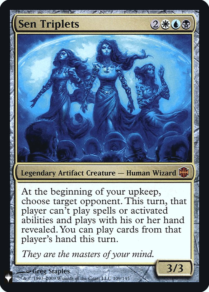 Sen Triplets [Mystery Booster] | Local Legends
