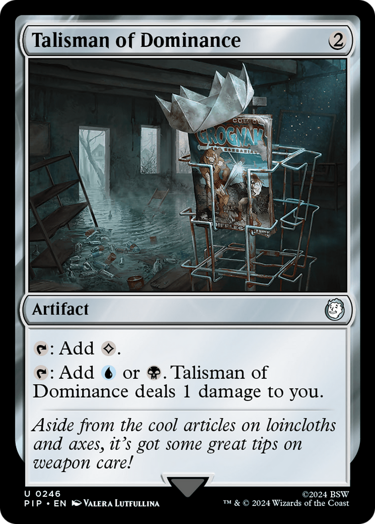 Talisman of Dominance [Fallout] | Local Legends