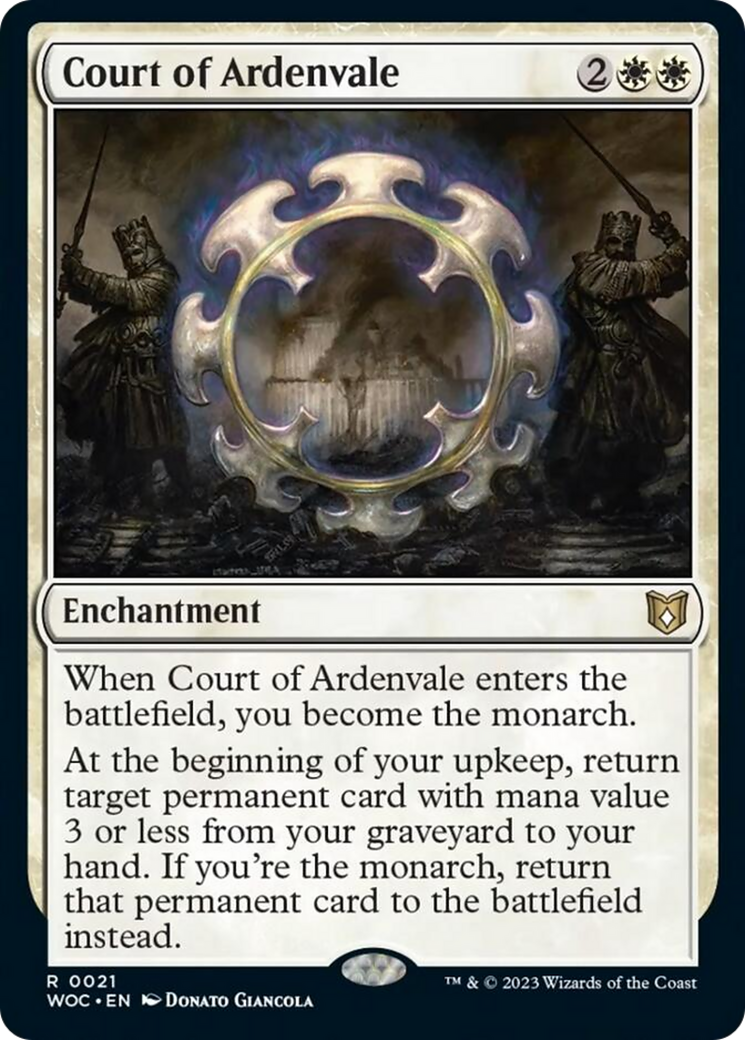 Court of Ardenvale [Wilds of Eldraine Commander] | Local Legends