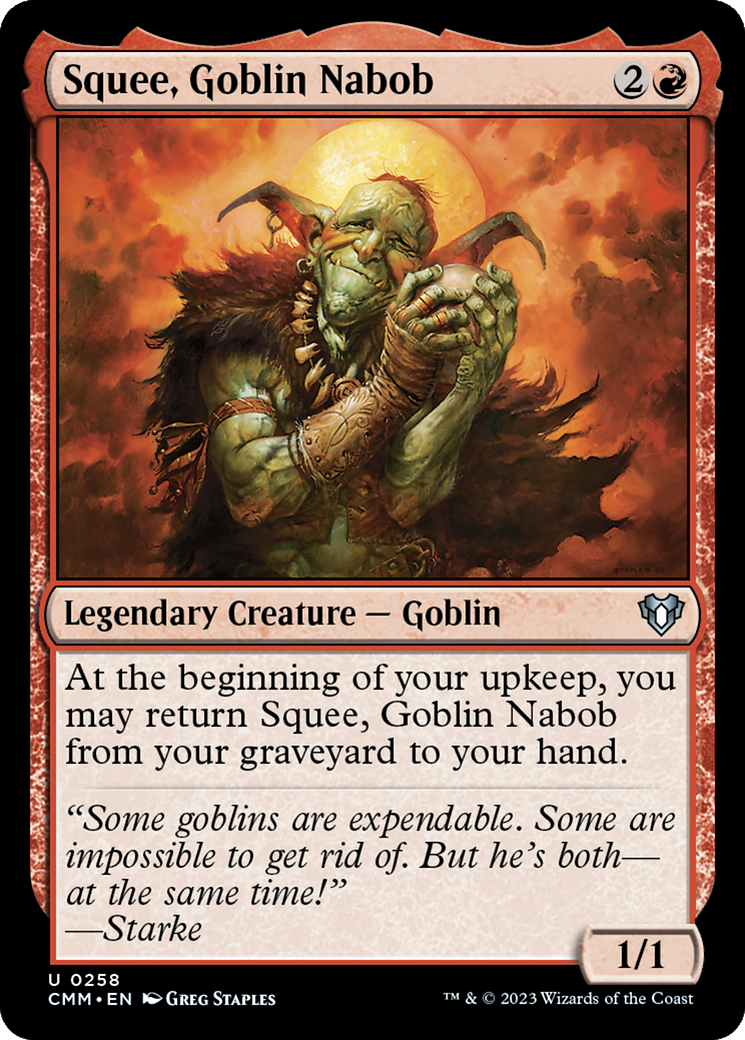 Squee, Goblin Nabob [Commander Masters] | Local Legends