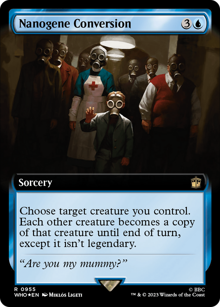 Nanogene Conversion (Extended Art) (Surge Foil) [Doctor Who] | Local Legends