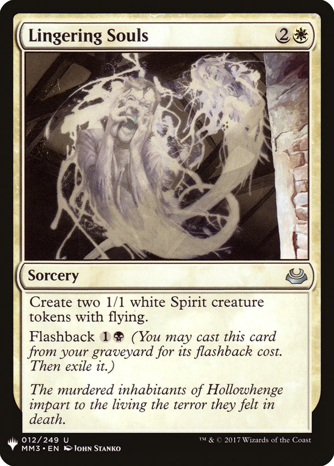 Lingering Souls [Mystery Booster] | Local Legends