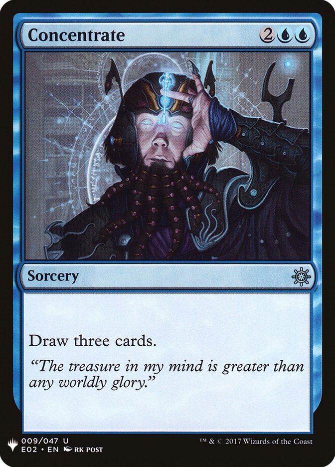 Concentrate [Mystery Booster] | Local Legends
