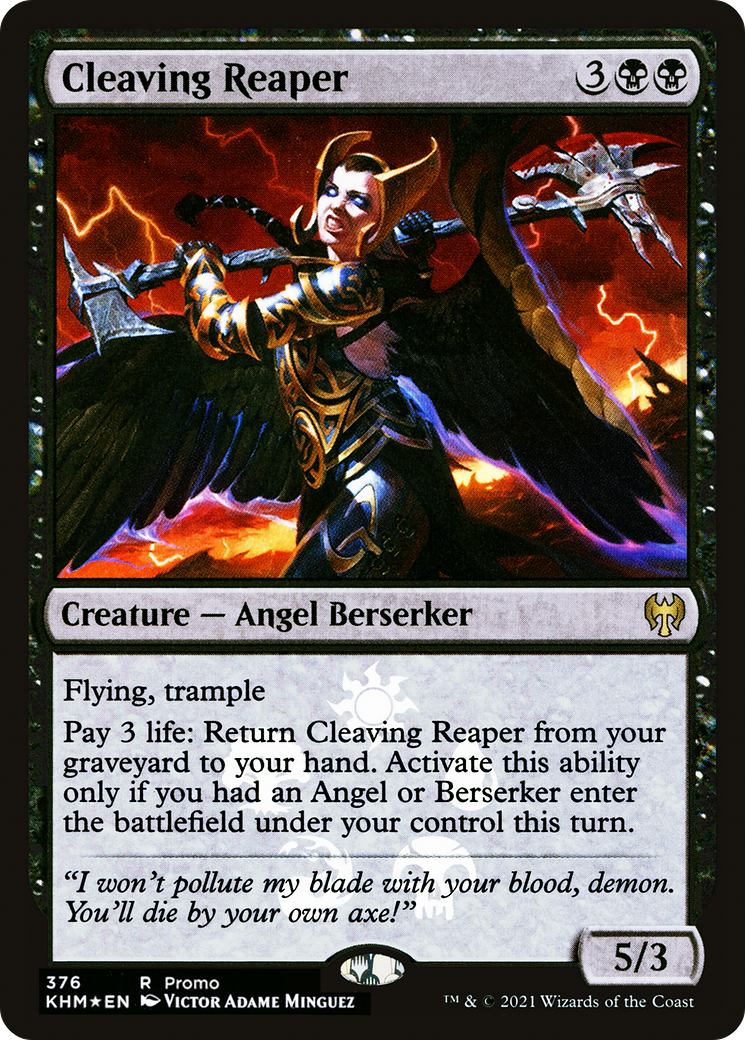 Cleaving Reaper [Resale Promos] | Golgari Games