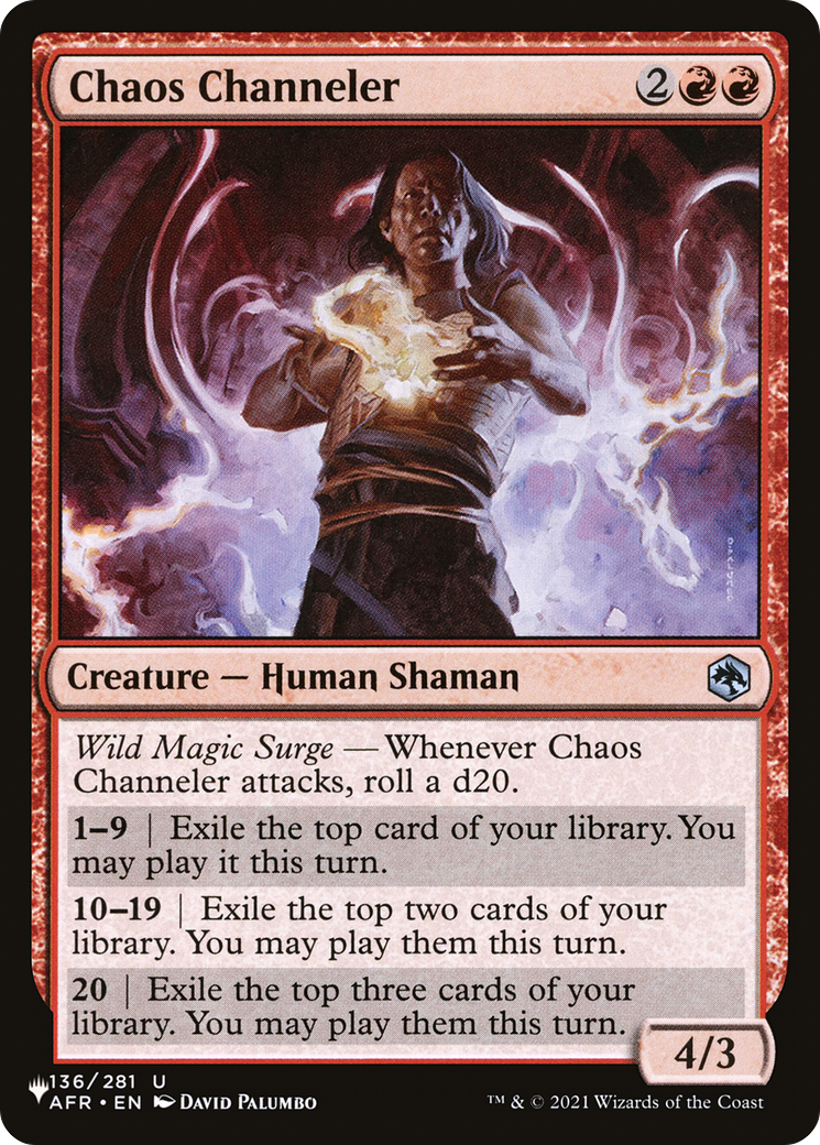 Chaos Channeler [The List] | Local Legends