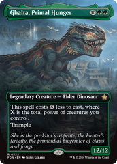 Ghalta, Primal Hunger (Borderless) [Foundations] | Local Legends