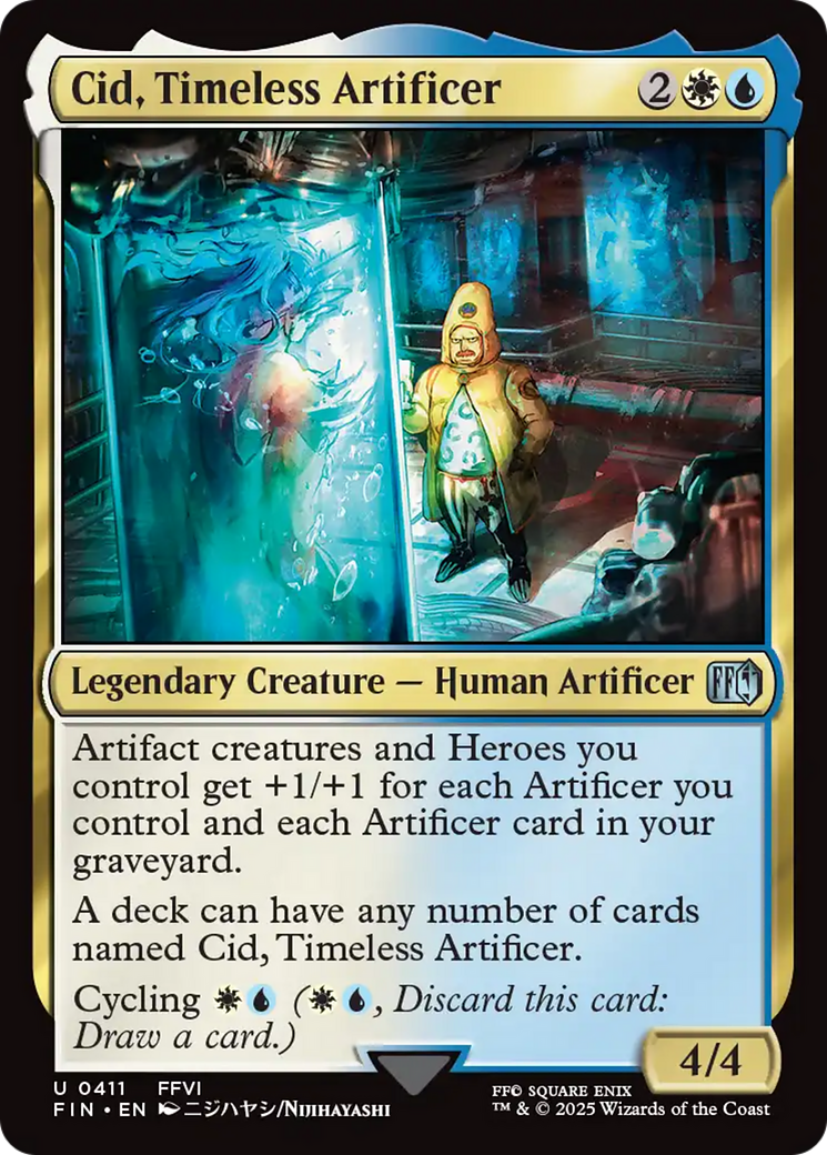 Cid, Timeless Artificer (0411) [FINAL FANTASY] | Local Legends