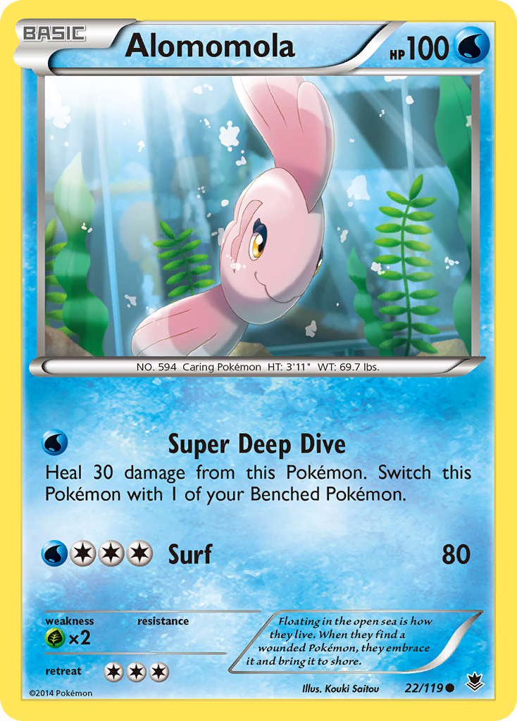Alomomola (22/119) [XY: Phantom Forces] | Local Legends