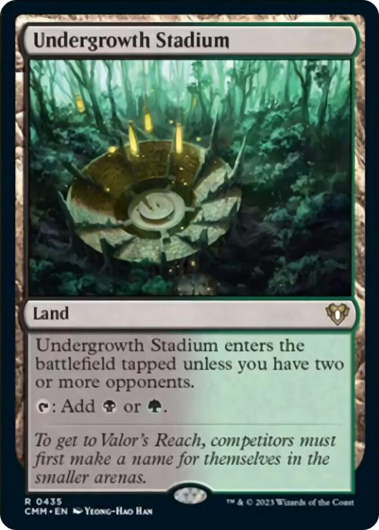 Undergrowth Stadium [Commander Masters] | Local Legends