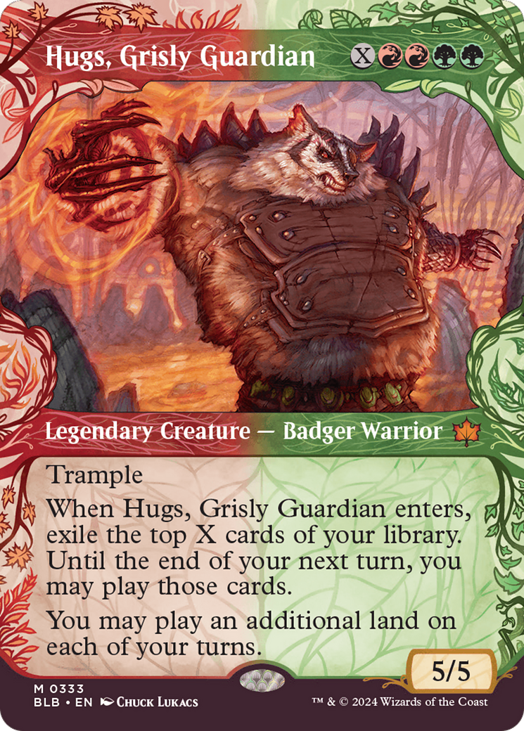 Hugs, Grisly Guardian (Showcase) [Bloomburrow] | Local Legends