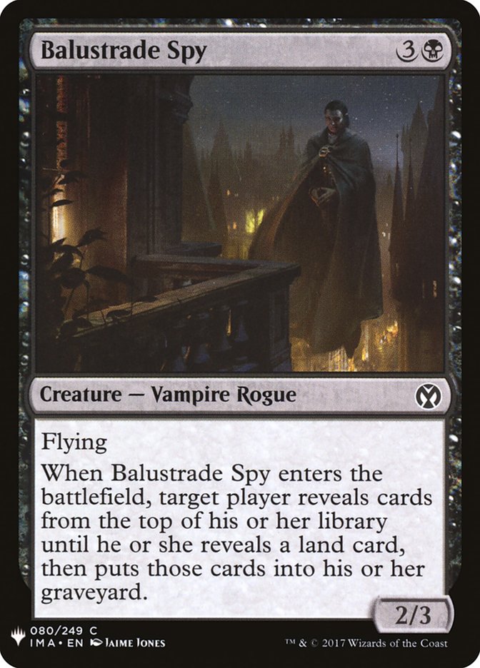 Balustrade Spy [Mystery Booster] | Local Legends