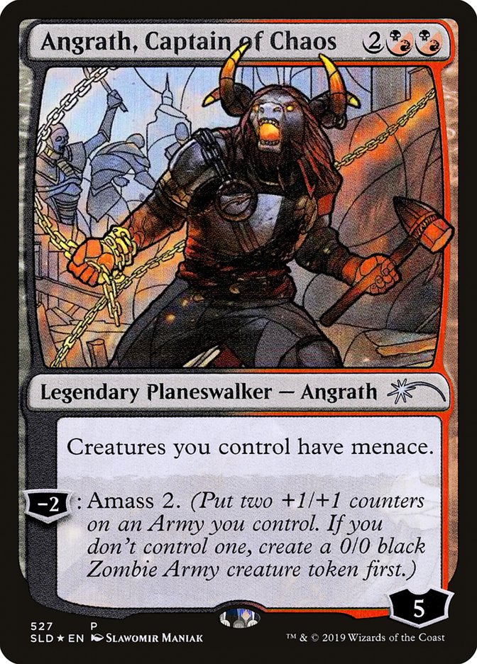 Angrath, Captain of Chaos (Stained Glass) [Secret Lair Drop Promos] | Local Legends