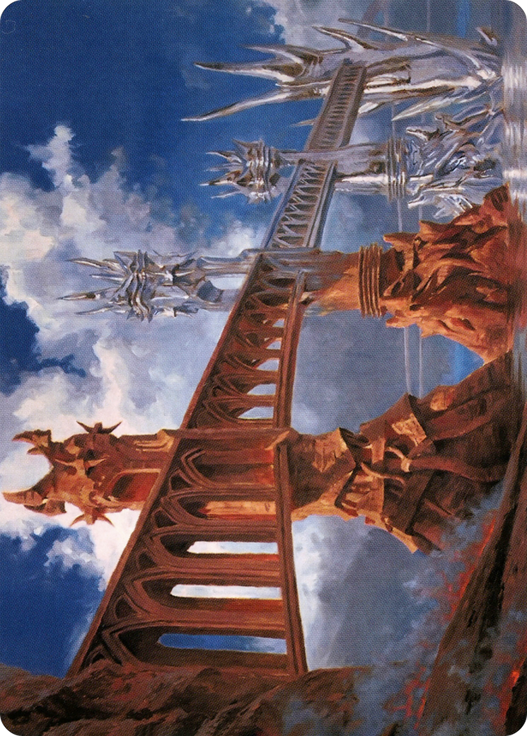 Silverbluff Bridge Art Card [Modern Horizons 2 Art Series] | Local Legends