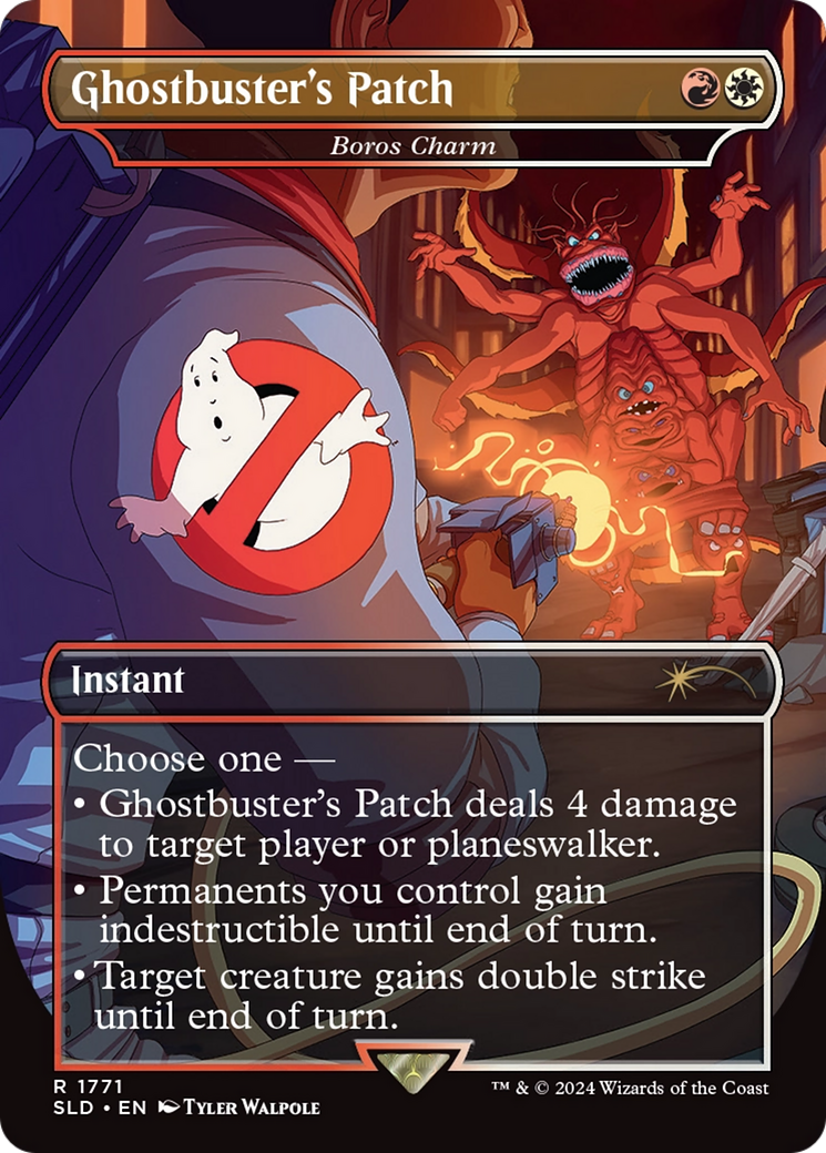 Ghostbuster's Patch - Boros Charm [Secret Lair Drop Series] | Local Legends