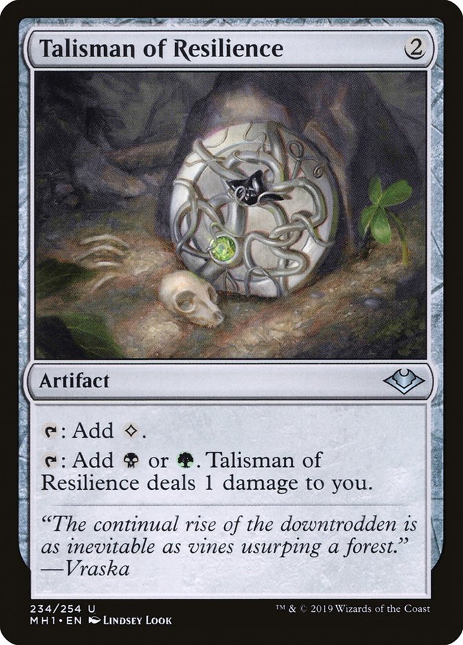 Talisman of Resilience [Modern Horizons] | Local Legends