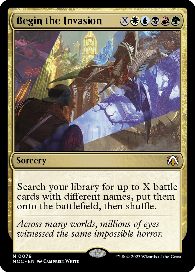 Begin the Invasion [March of the Machine Commander] | Local Legends