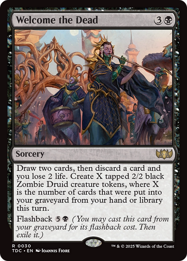 Welcome the Dead [Tarkir: Dragonstorm Commander] | Local Legends