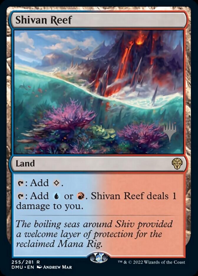 Shivan Reef (Promo Pack) [Dominaria United Promos] | Golgari Games