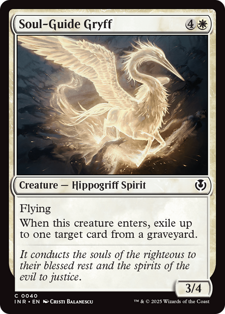 Soul-Guide Gryff [Innistrad Remastered] | Local Legends